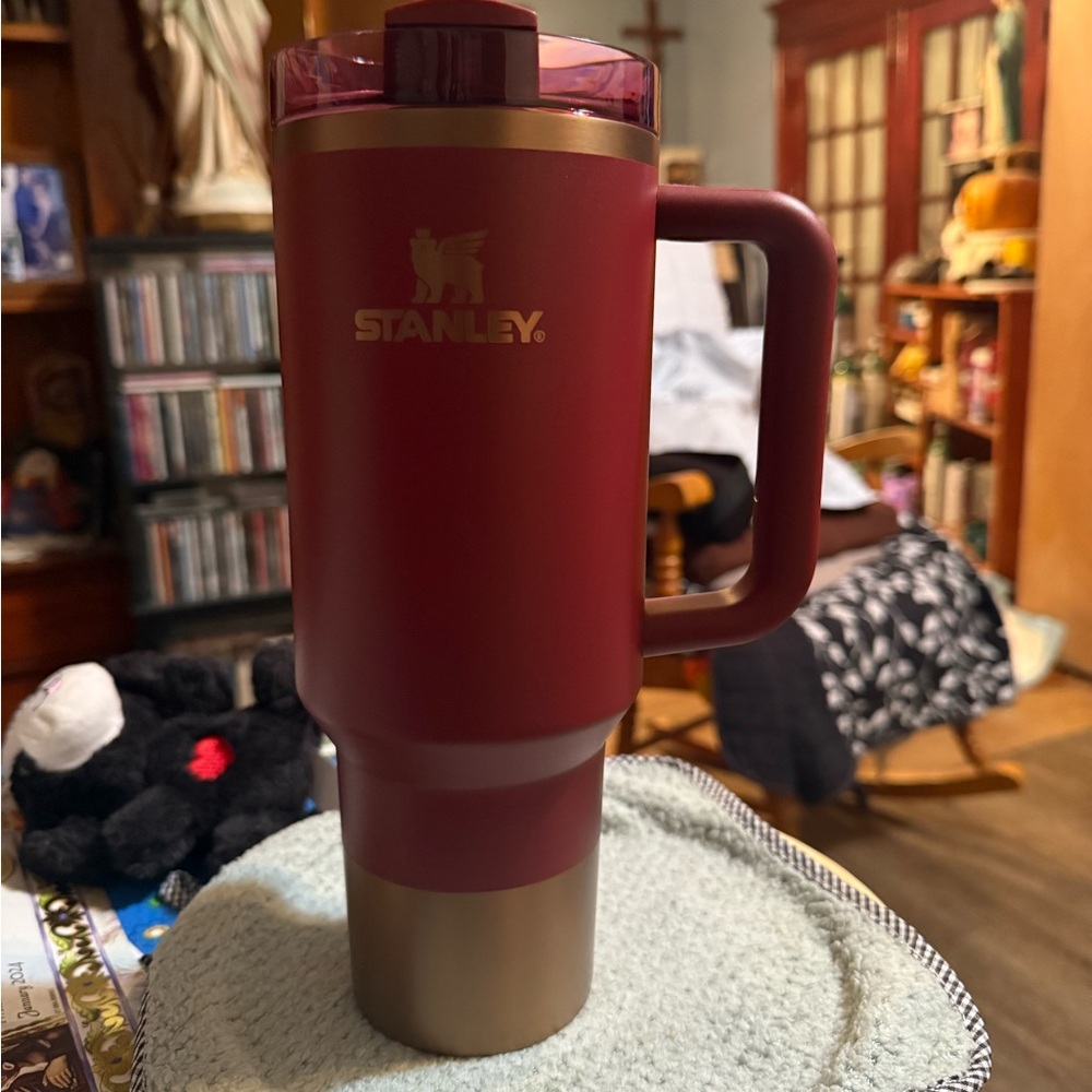 Stanley Red and Gold Insulated Mug